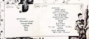 LEGION ETRANGERE - ORAN - MENU DE NOEL 1957 (3)